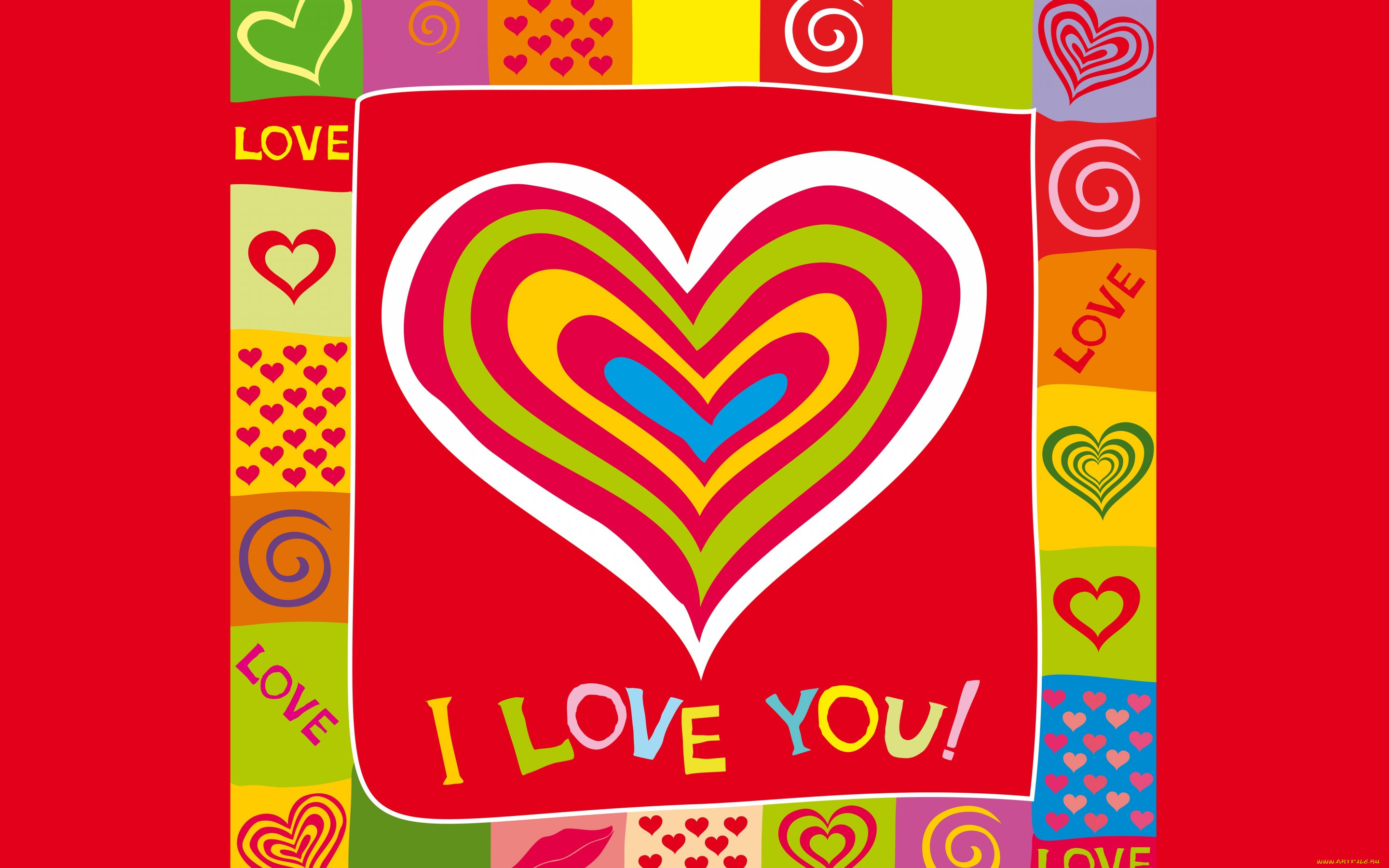 ,   ,  ,  , sweet, romantic, love, i, you, hearts, , , background, colorful